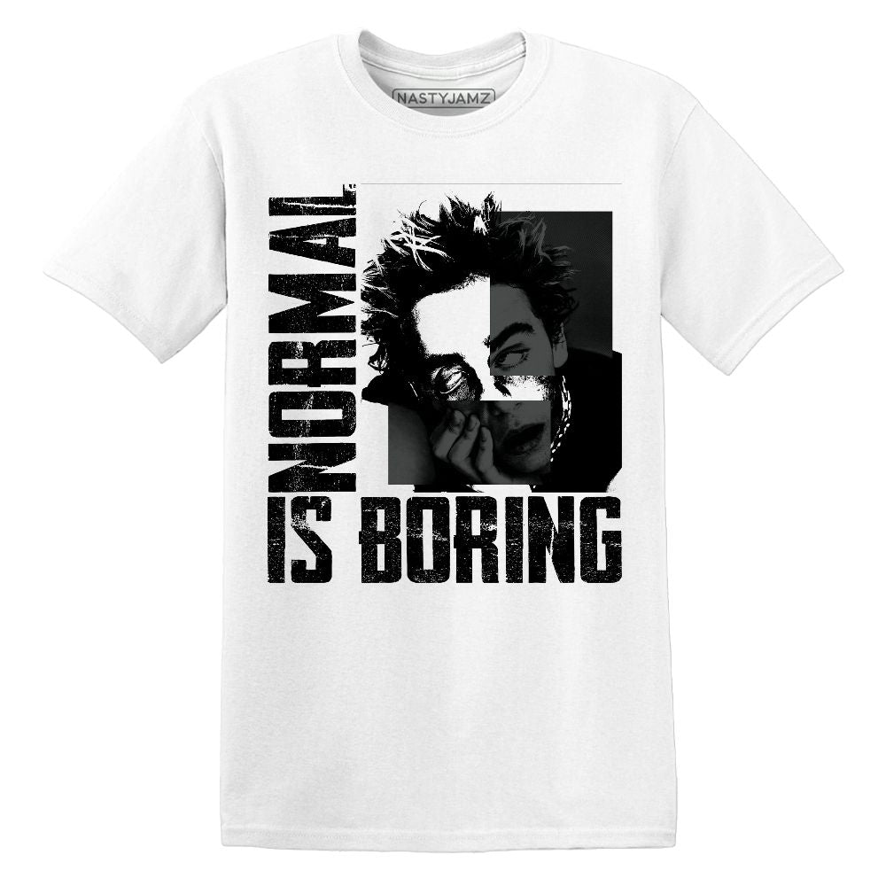 Normal Is Boring.AJ 4 Fear.NastyJamz Website T-Shirt 2D