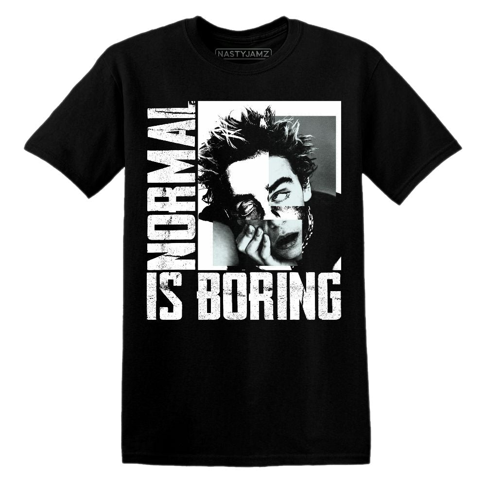 Normal Is Boring.AJ 4 Pure Platinum.NastyJamz Website T-Shirt 2D