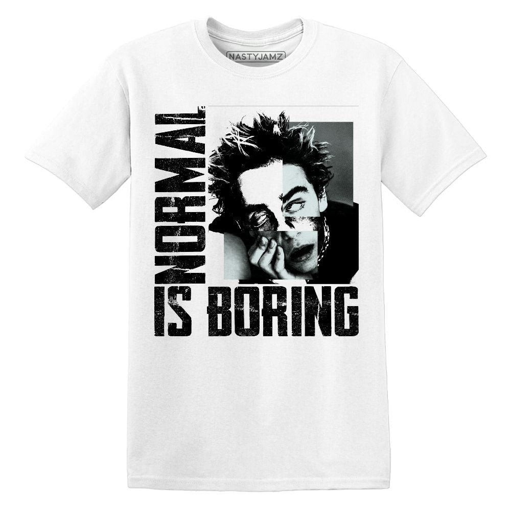 Normal Is Boring.AJ 4 Pure Platinum.NastyJamz Website T-Shirt 2D