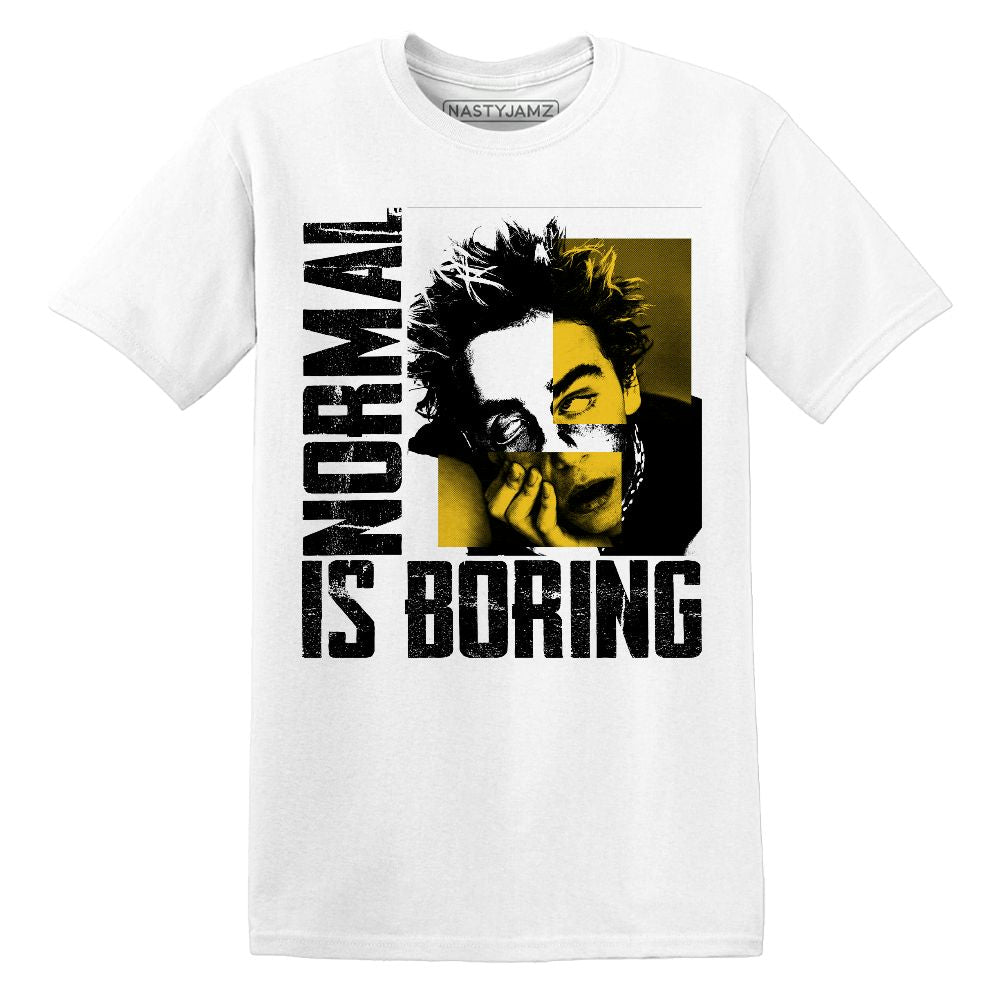 Yellow-Ochre-6s-NastyJamz-T-Shirt-Match-Normal-Is-Boring