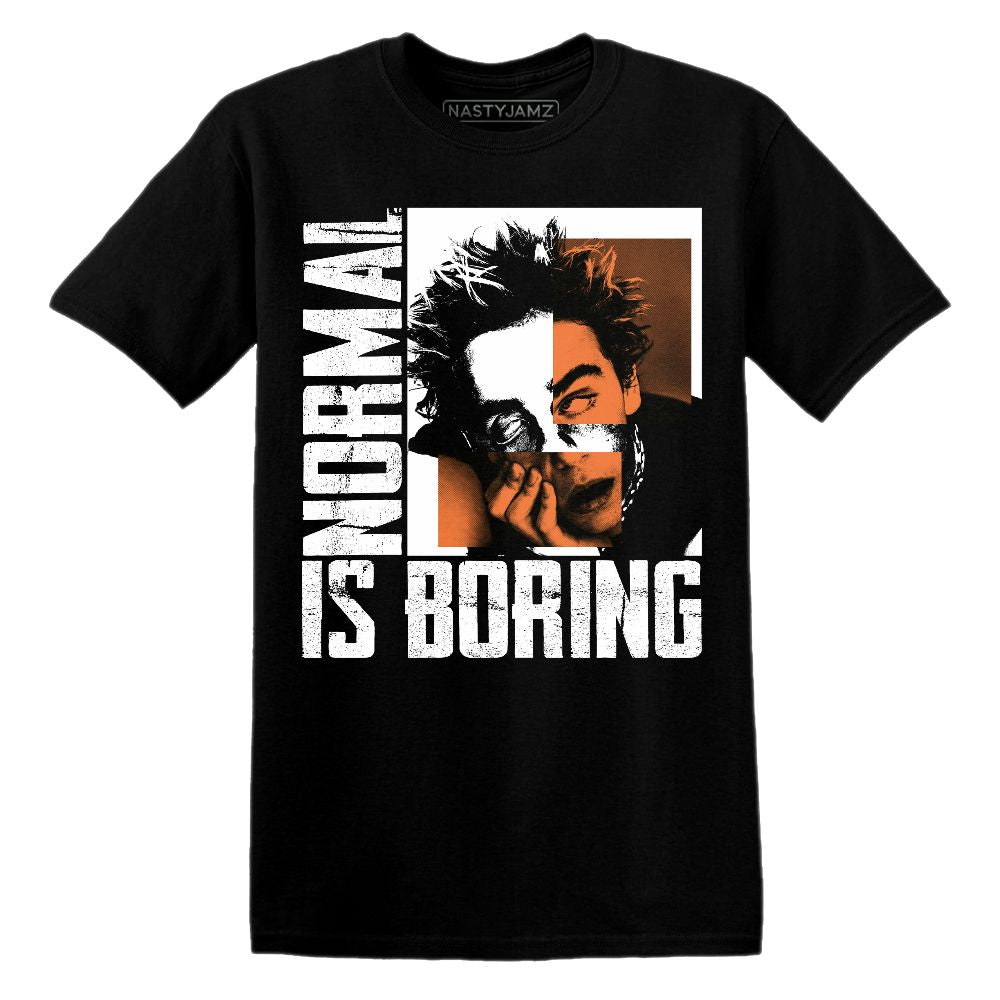 AM-TW-White-Orange-NastyJamz-T-Shirt-Match-Normal-Is-Boring