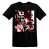 Hot In Psychotic.AJ 14 Black Toe.NastyJamz Website T-Shirt 2D