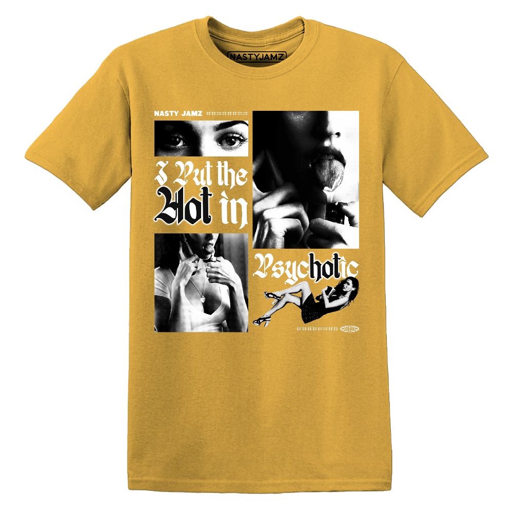 Yellow-Ochre-6s-NastyJamz-Premium-T-Shirt-Match-Hot-In-Psychotic