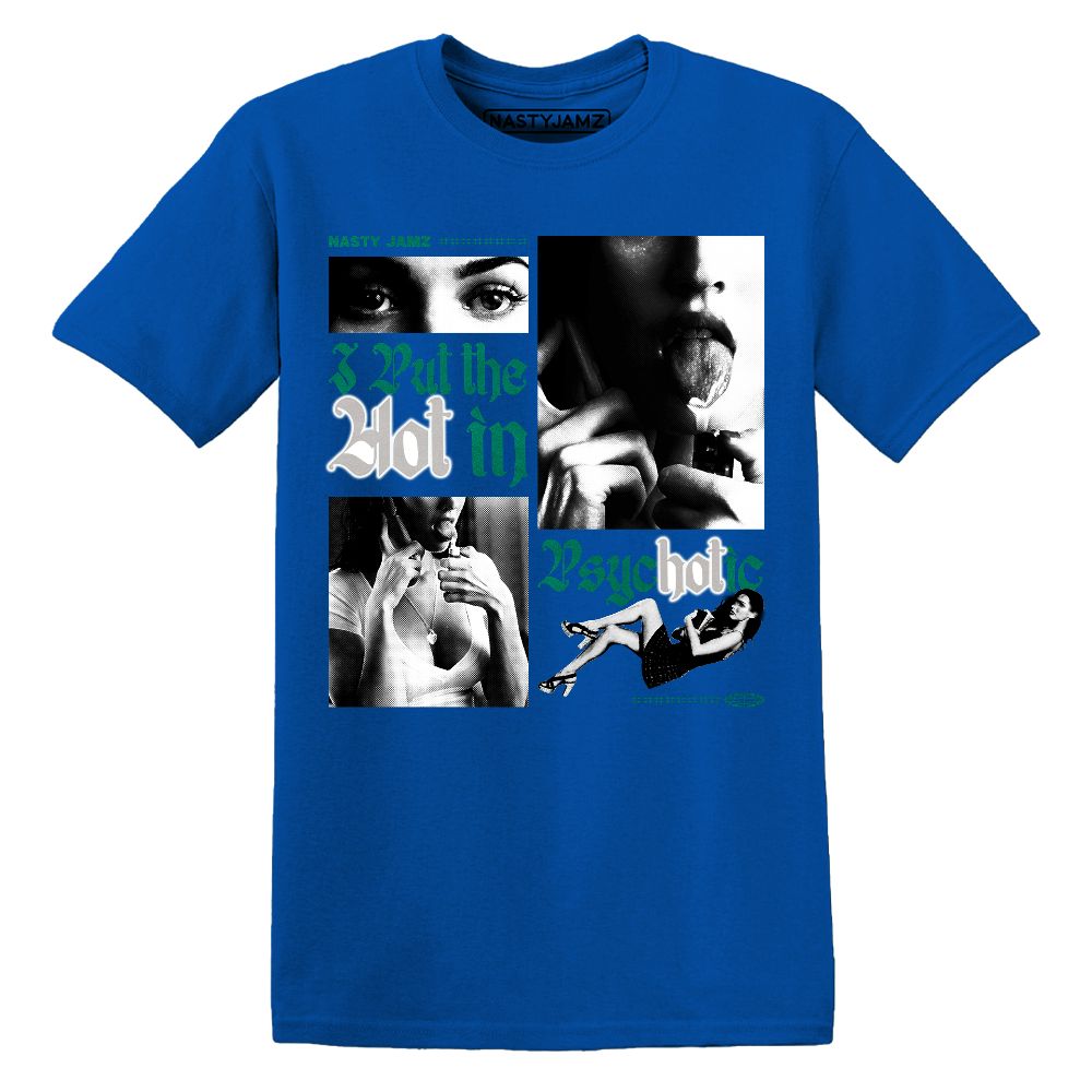 Dunk-Royal-Malachite-NastyJamz-T-Shirt-Match-Hot-In-Psychotic