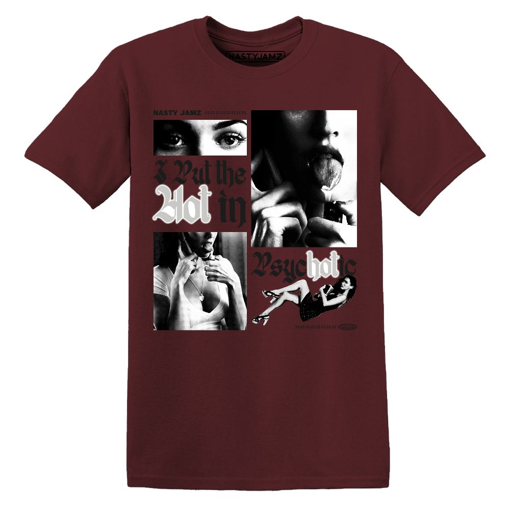 VaporMax-Night-Maron-Burgundy-NastyJamz-T-Shirt-Match-Hot-In-Psychotic