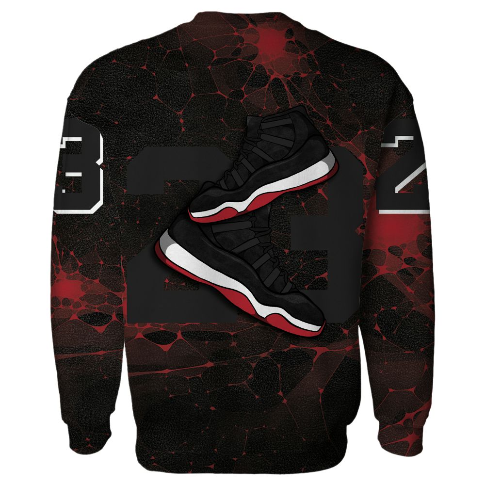 Bred-Velvet-11s-NastyJamz-Sweatshirt-Match-23-Sneaker-All-Over-Print