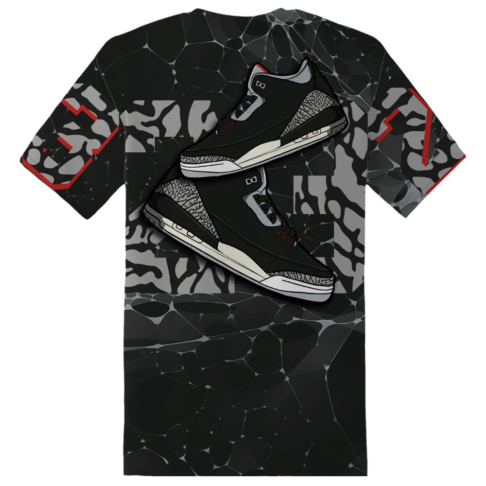 Black-Cement-3s-NastyJamz-T-Shirt-Match-23-Sneaker-All-Over-Print