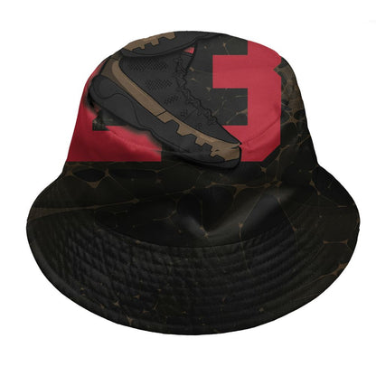 Olive-9s-NastyJamz-Bucket-Hat-Match-23-Sneaker-3D-All-Over-Print