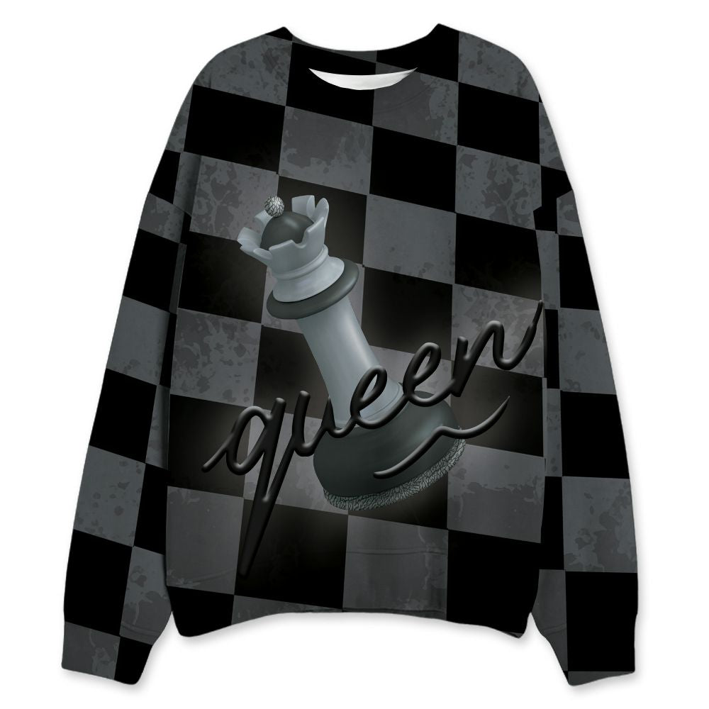 Black-Cement-3s-NastyJamz-Sweatshirt-Match-Black-Queen-All-Over-Print