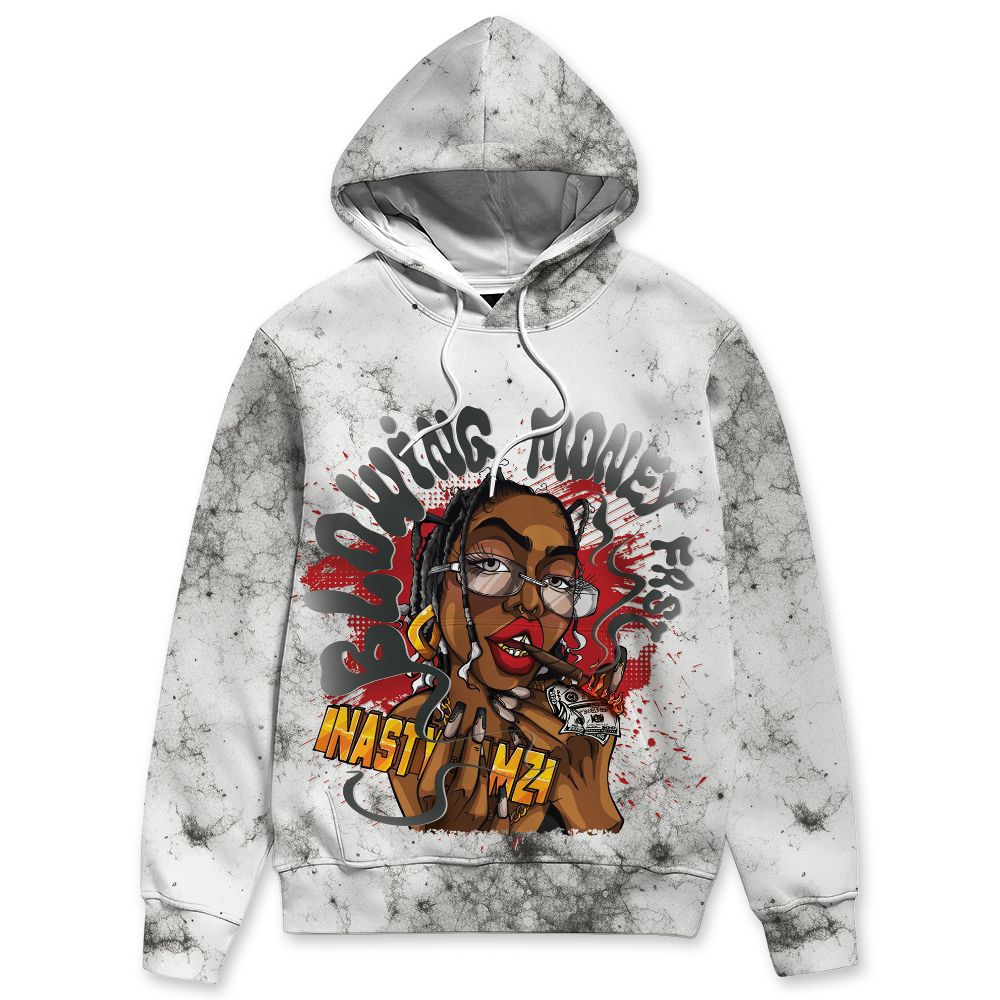 Black-Toe-14s-NastyJamz-Hoodie-Match-Blowing-Money-Fast-Girl-All-Over-Print