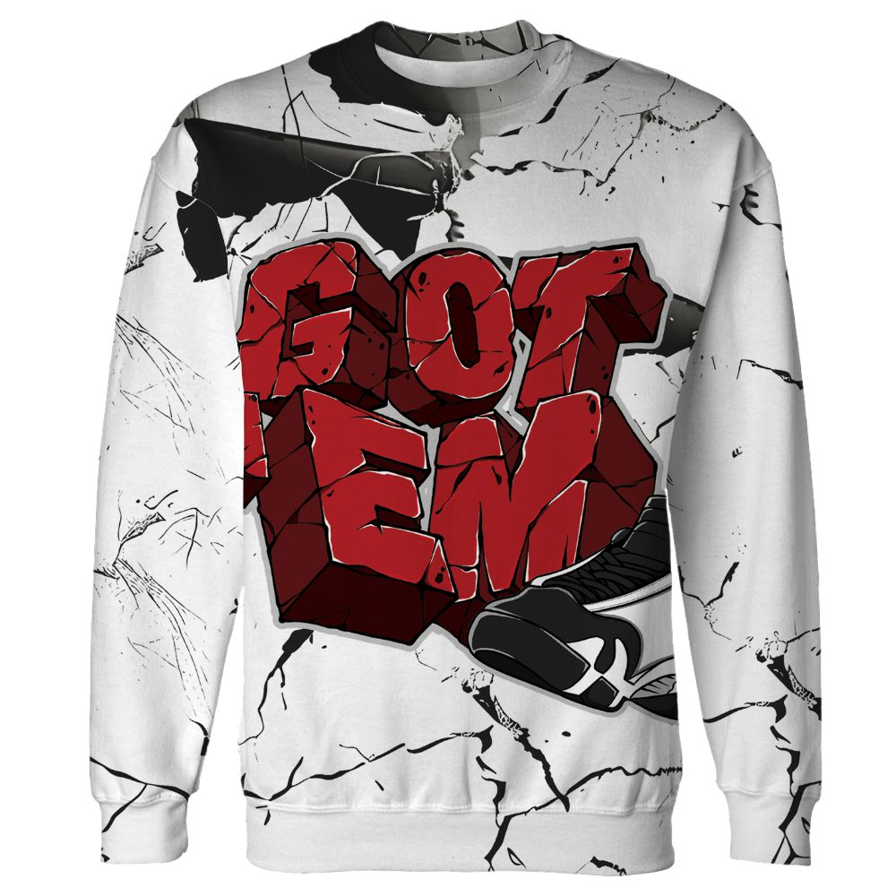 Black-Toe-14s-NastyJamz-Sweatshirt-Match-Got-Em-All-Over-Print