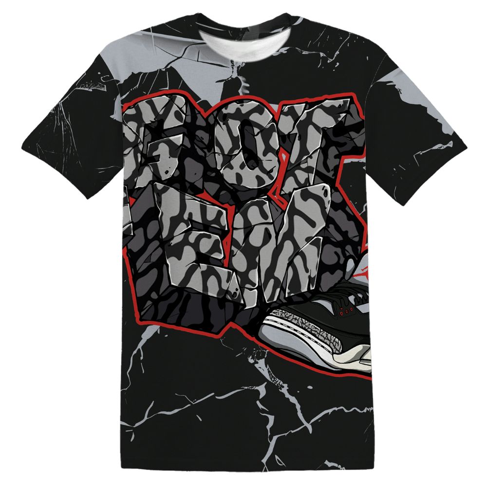 Black-Cement-3s-NastyJamz-T-Shirt-Match-Got-Em-All-Over-Print