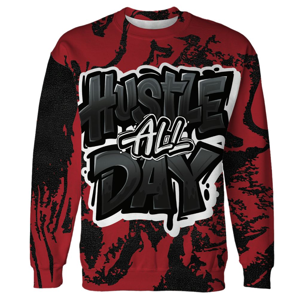 Bred-Velvet-11s-NastyJamz-Sweatshirt-Match-Hustle-All-Day-All-Over-Print