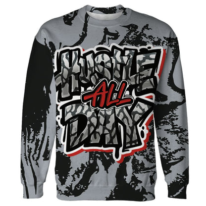 Black-Cement-3s-NastyJamz-Sweatshirt-Match-Hustle-All-Day-All-Over-Print