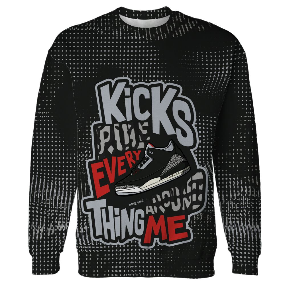 Black-Cement-3s-NastyJamz-Sweatshirt-Match-Kicks-Rule-All-Over-Print