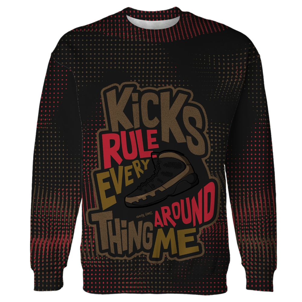 Olive-9s-NastyJamz-Sweatshirt-Match-Kicks-Rule-All-Over-Print