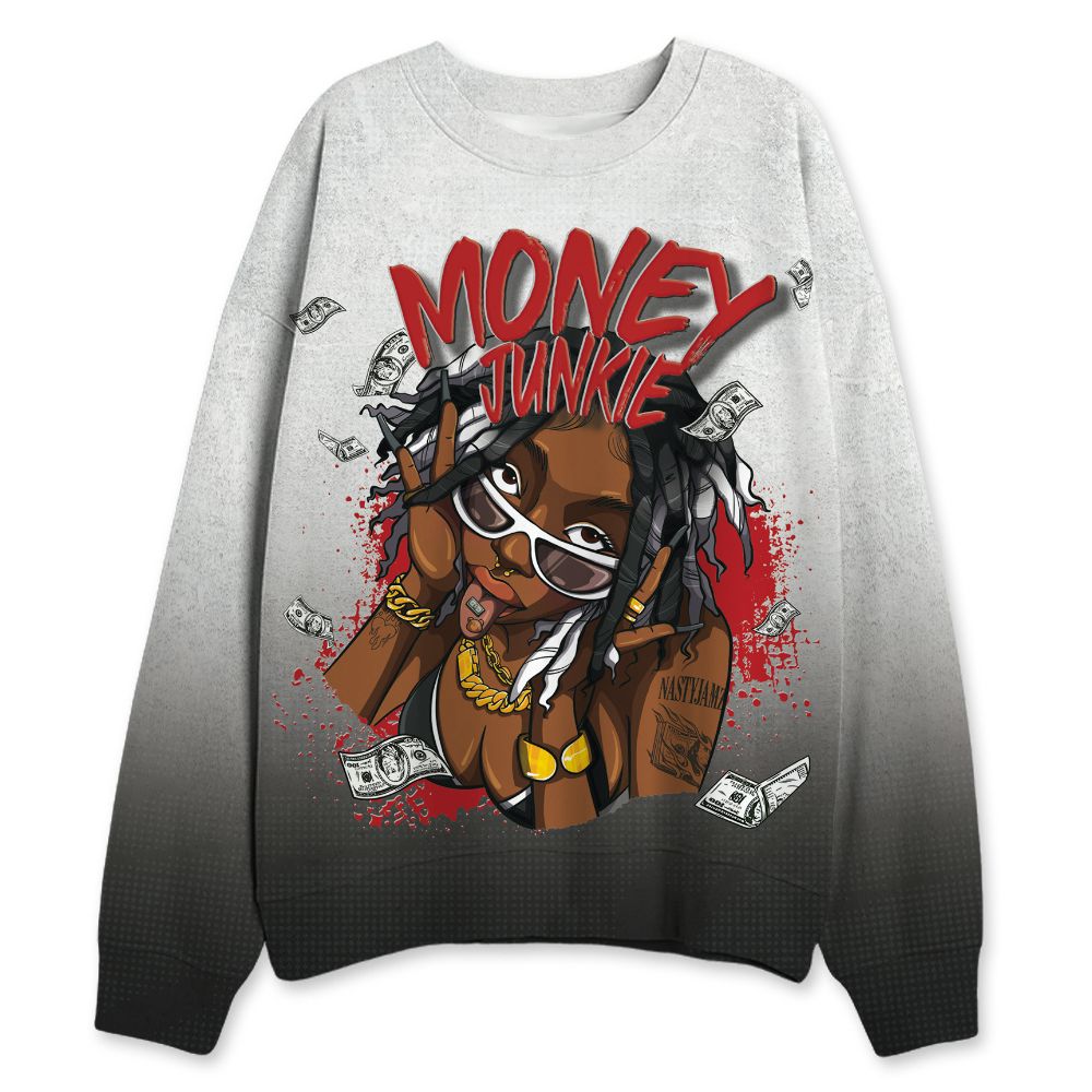 Black-Toe-14s-NastyJamz-Sweatshirt-Match-Money-Junkie-All-Over-Print