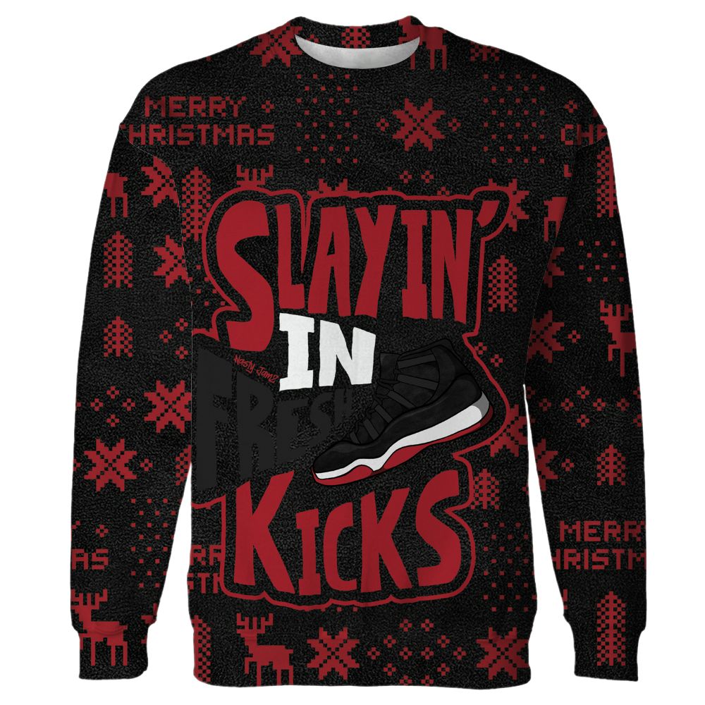 Bred-Velvet-11s-NastyJamz-Sweatshirt-Match-Slayin-Kicks-All-Over-Print