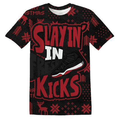 Bred-Velvet-11s-NastyJamz-T-Shirt-Match-Slayin-Kicks-All-Over-Print