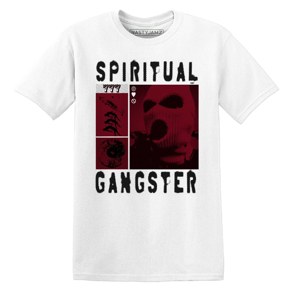 White-Team-Red-1s-NastyJamz-T-Shirt-Match-Spiritual-Gangster