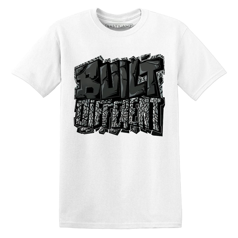 Black-Cement-3s-NastyJamz-T-Shirt-Match-Built-Different