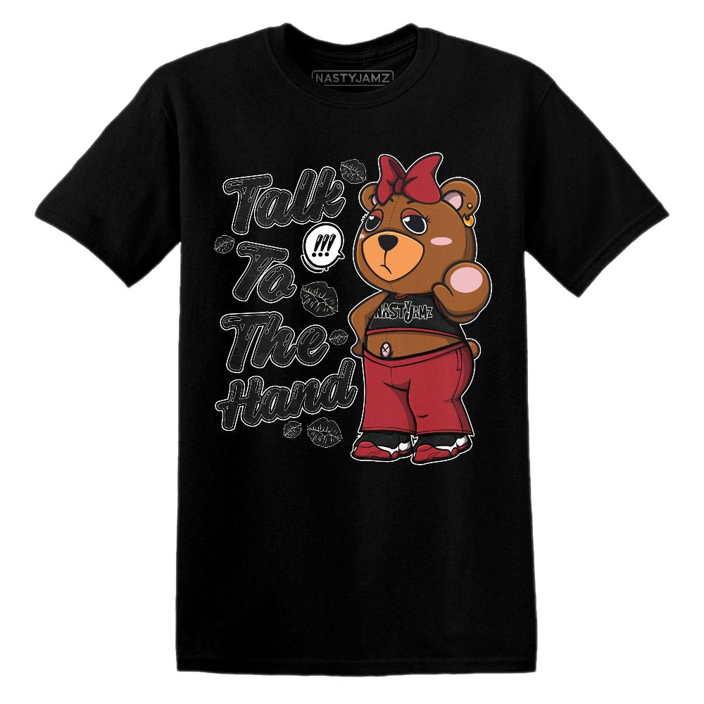 Bred-Velvet-11s-NastyJamz-T-Shirt-Match-Talk-To-The-Hand-BERNIE