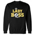 PT-Metallic-Gold-White-12s-NastyJamz-Sweatshirt-Match-Lady-Boss