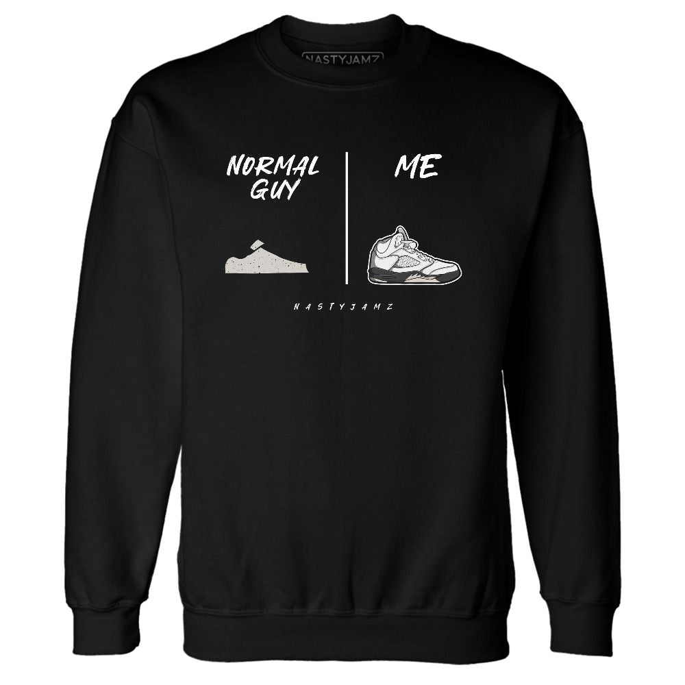 Reverse-Metallic-5s-NastyJamz-Sweatshirt-Match-Normal-Guy-Shoe