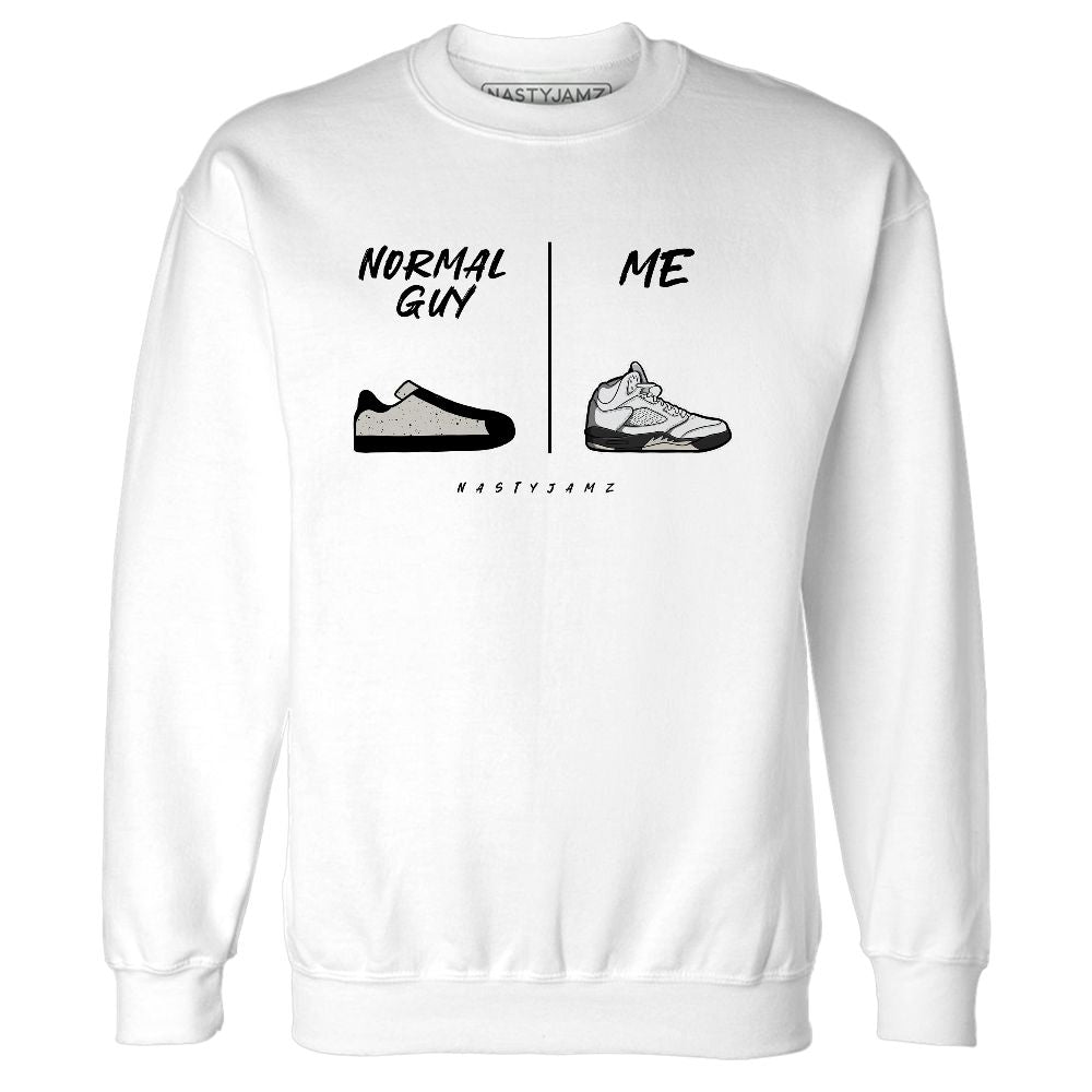 Reverse-Metallic-5s-NastyJamz-Sweatshirt-Match-Normal-Guy-Shoe
