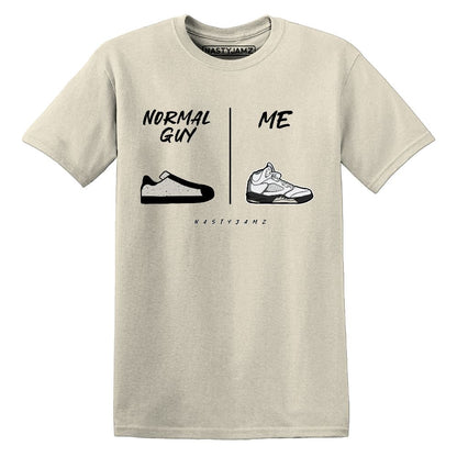 Reverse-Metallic-5s-NastyJamz-Premium-T-Shirt-Match-Normal-Guy-Shoe