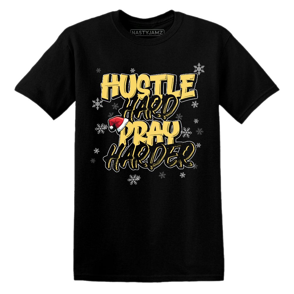 PT-Metallic-Gold-White-12s-NastyJamz-Premium-T-Shirt-Match-Pray-Harder