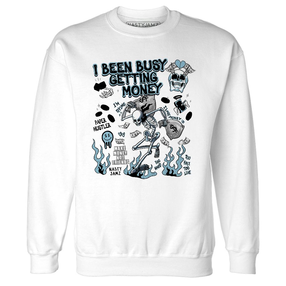 Legend-Blue-11s-NastyJamz-Sweatshirt-Match-Busy-Getting-Money-Skull