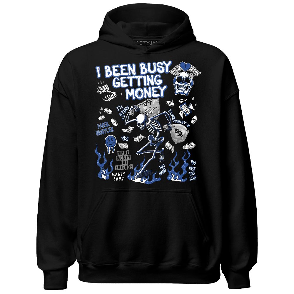 Blueberry-12s-NastyJamz-Hoodie-Match-Busy-Getting-Money-Skull