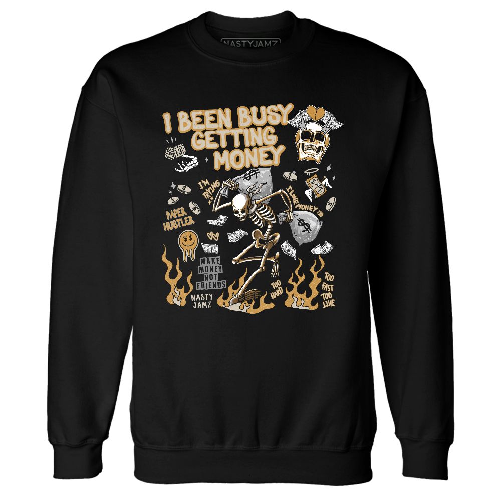 AM-1-SC-Bronze-NastyJamz-Sweatshirt-Match-Busy-Getting-Money-Skull