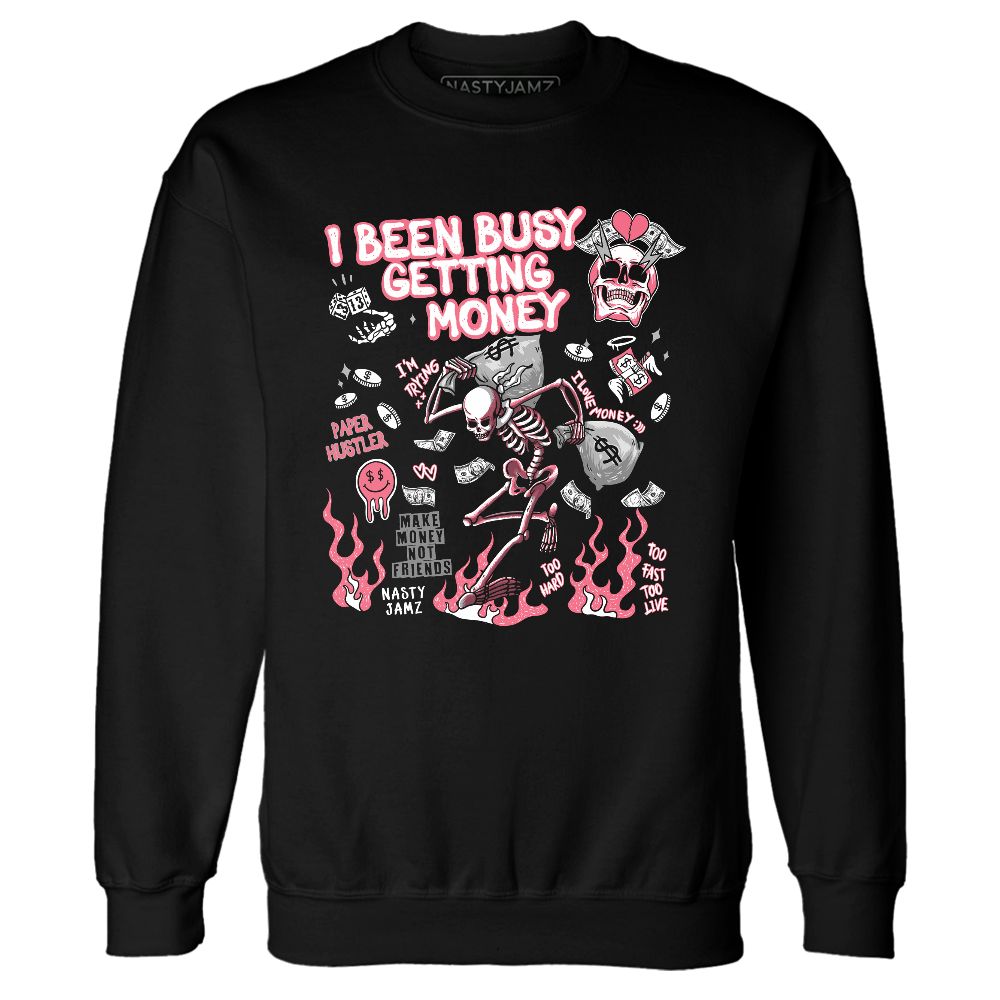 Dunk-Next-NatureAster-Pink-NastyJamz-Sweatshirt-Match-Busy-Getting-Money-Skull