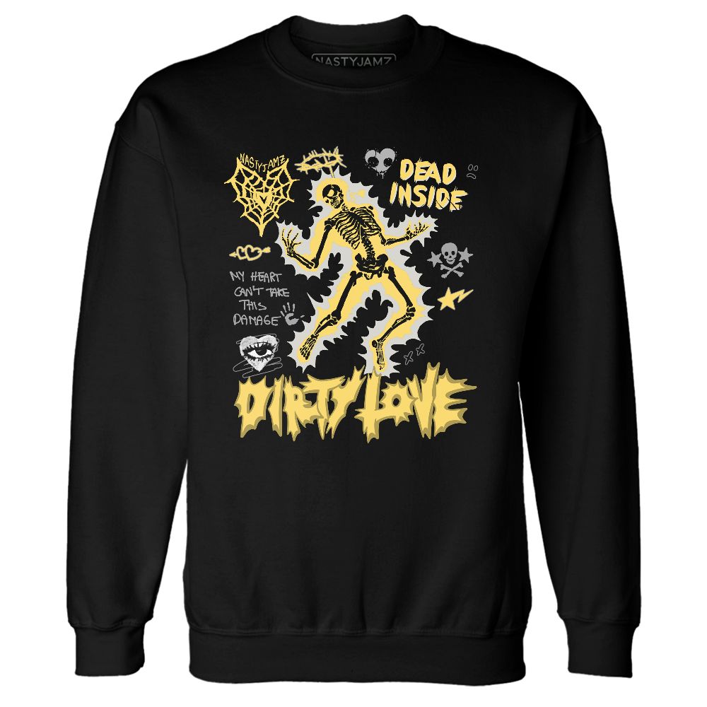 PT-Metallic-Gold-White-12s-NastyJamz-Sweatshirt-Match-Dirty-Love-Skull