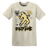 PT-Metallic-Gold-White-12s-NastyJamz-Premium-T-Shirt-Match-Dirty-Love-Skull