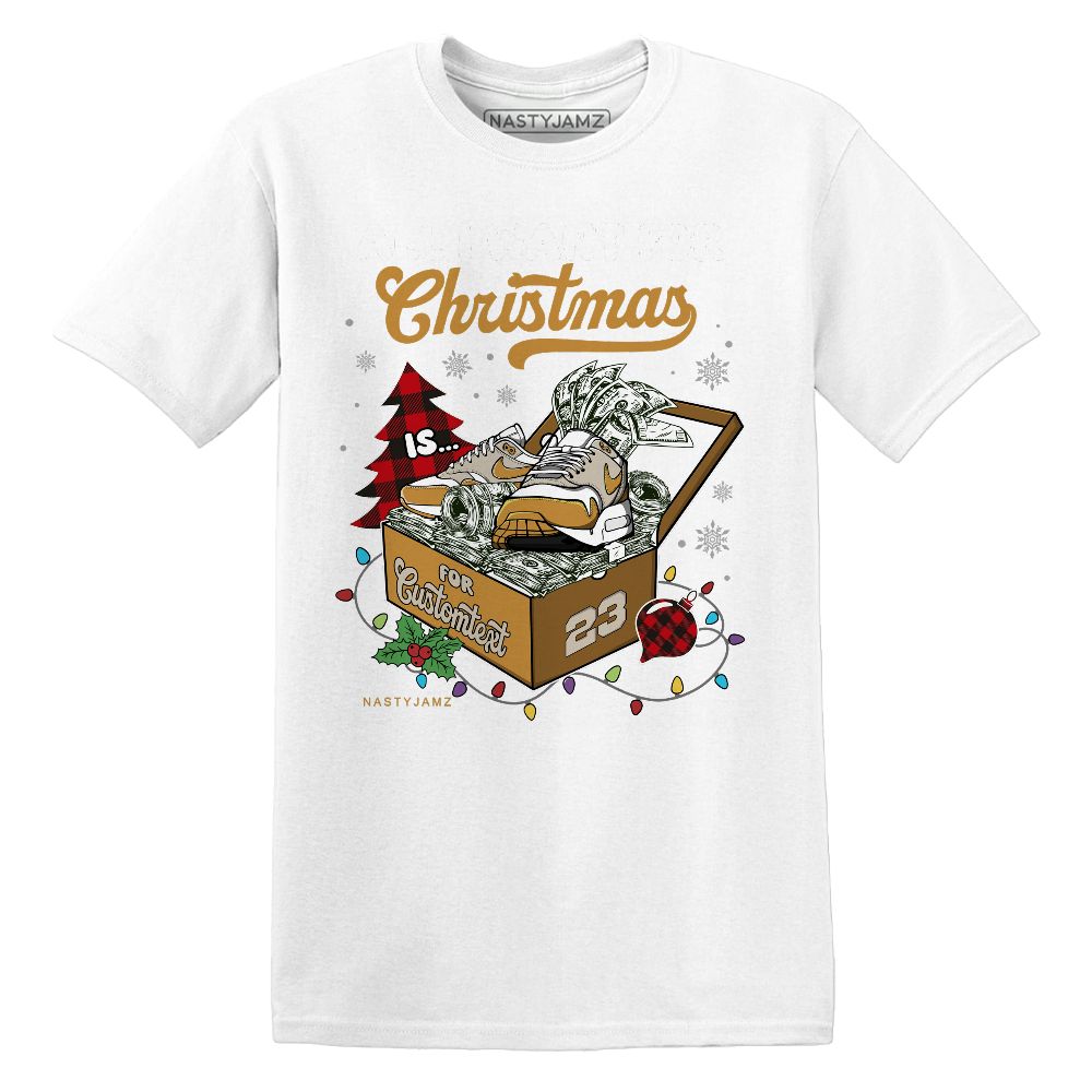 AM-1-SC-Bronze-NastyJamz-Premium-T-Shirt-Match-Dollar-Sneaker-Box-Christmas-Custom