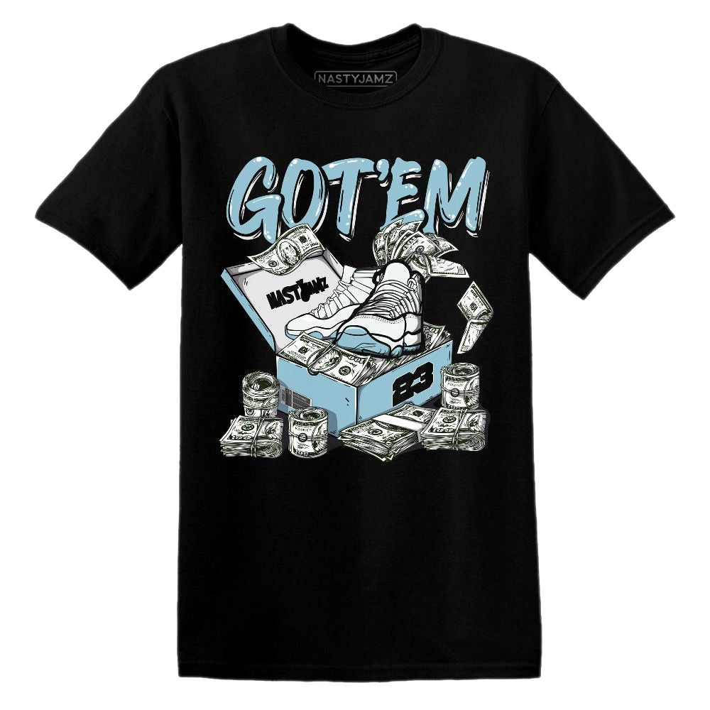 Legend-Blue-11s-NastyJamz-Premium-T-Shirt-Match-Dollar-Sneaker-Box