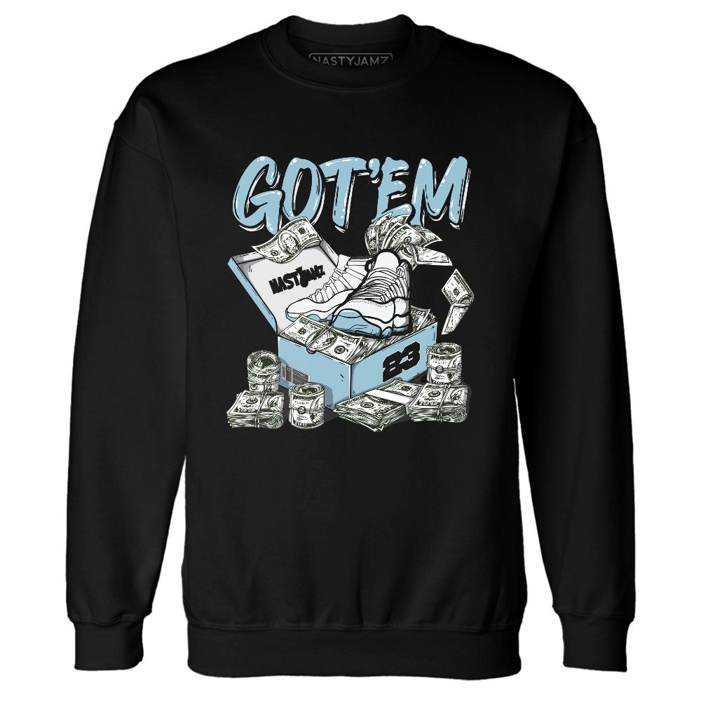 Legend-Blue-11s-NastyJamz-Sweatshirt-Match-Dollar-Sneaker-Box