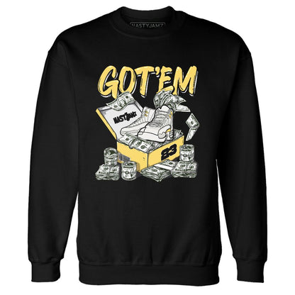 PT-Metallic-Gold-White-12s-NastyJamz-Sweatshirt-Match-Dollar-Sneaker-Box