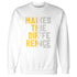 PT-Metallic-Gold-White-12s-NastyJamz-Sweatshirt-Match-Money-Makes-Difference