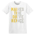 PT-Metallic-Gold-White-12s-NastyJamz-Premium-T-Shirt-Match-Money-Makes-Difference