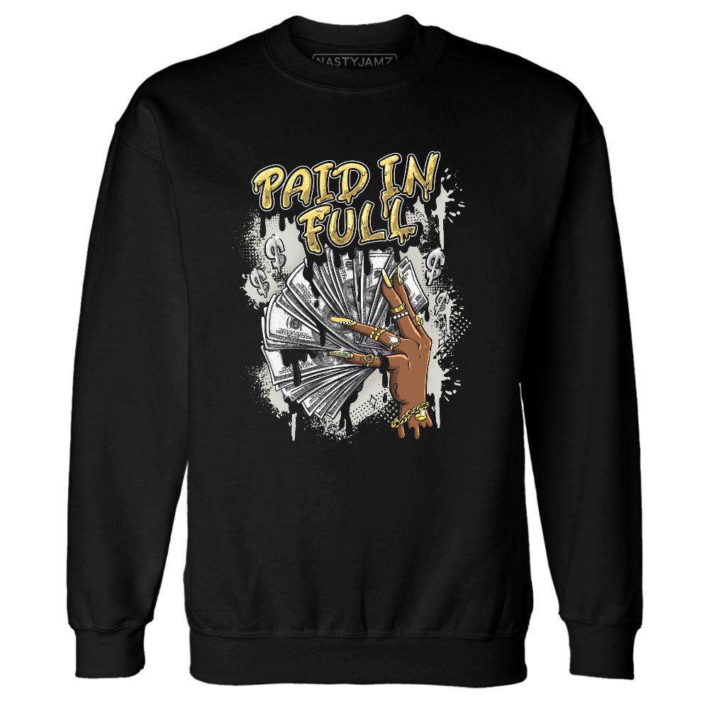 PT-Metallic-Gold-White-12s-NastyJamz-Sweatshirt-Match-Paid-In-Full