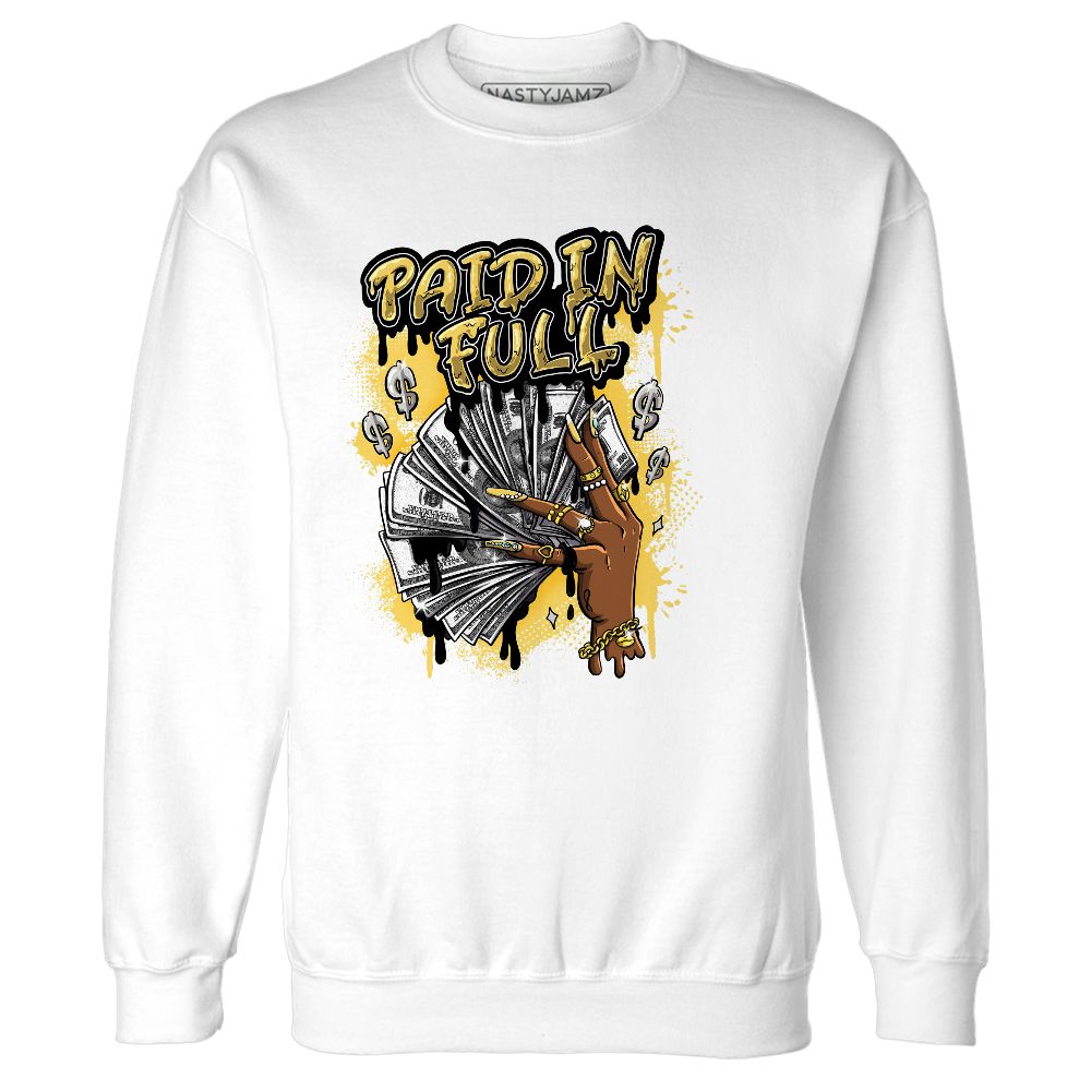 PT-Metallic-Gold-White-12s-NastyJamz-Sweatshirt-Match-Paid-In-Full