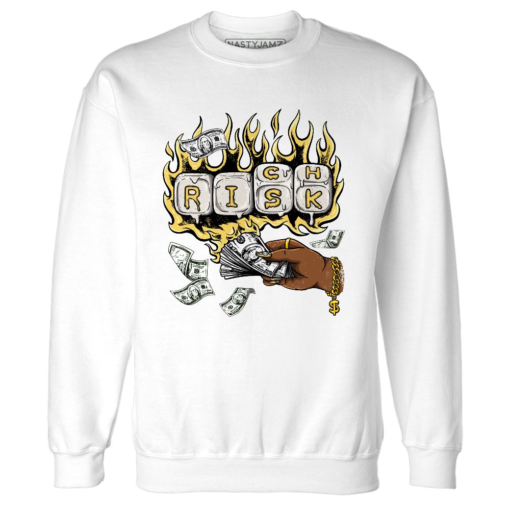 PT-Metallic-Gold-White-12s-NastyJamz-Sweatshirt-Match-Rich-Or-Risk