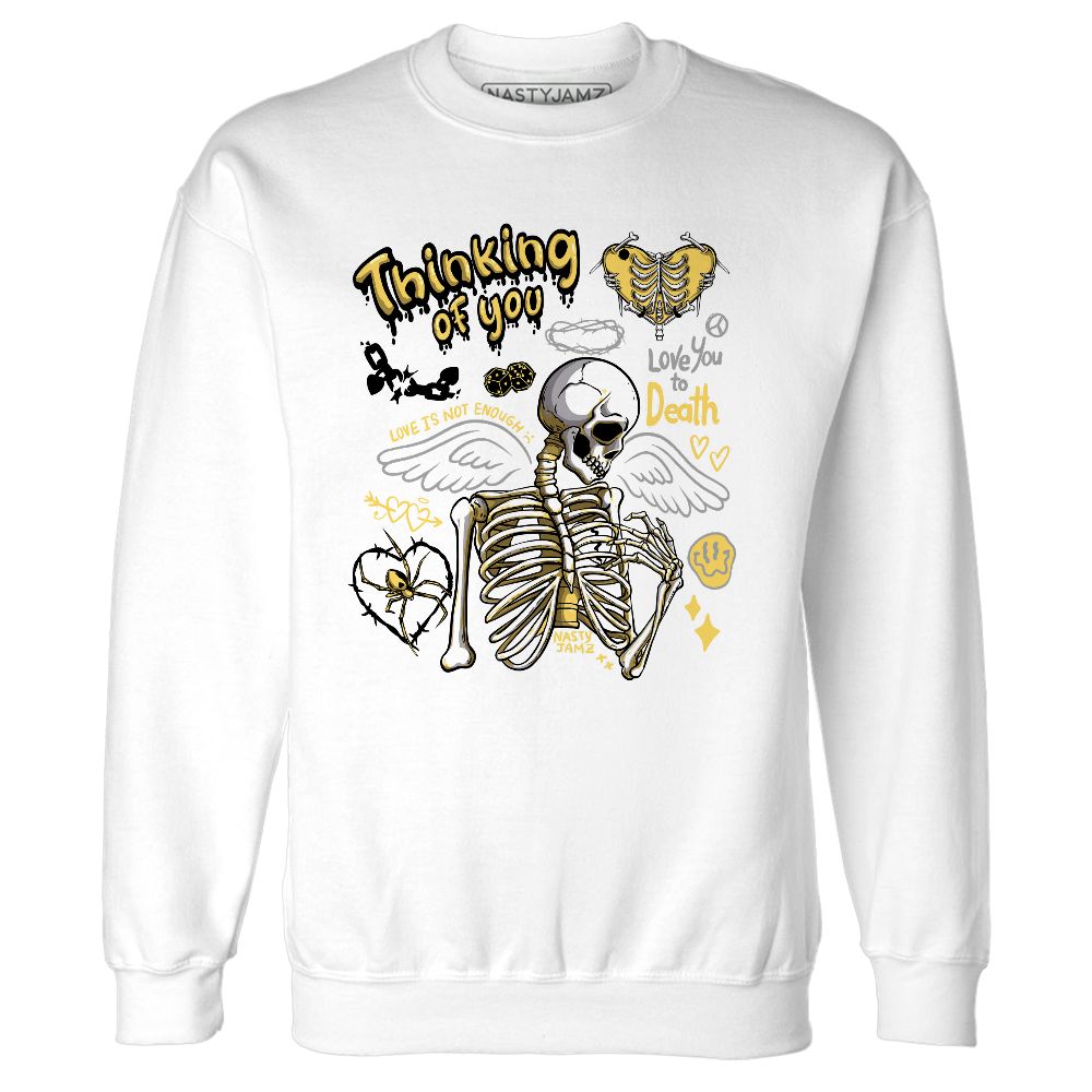 PT-Metallic-Gold-White-12s-NastyJamz-Sweatshirt-Match-Thinking-Of-You