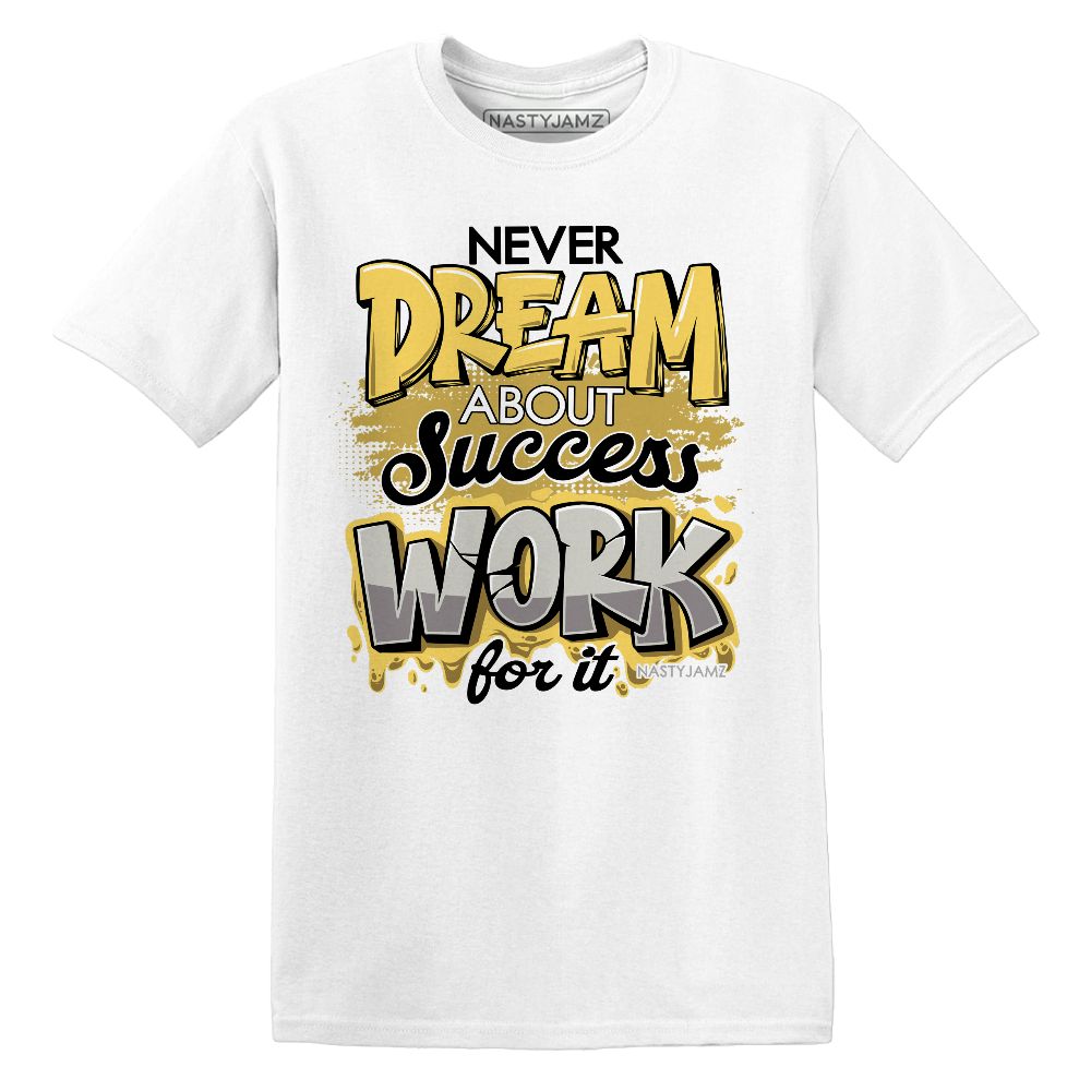 PT-Metallic-Gold-White-12s-NastyJamz-Premium-T-Shirt-Match-Work-For-Dream