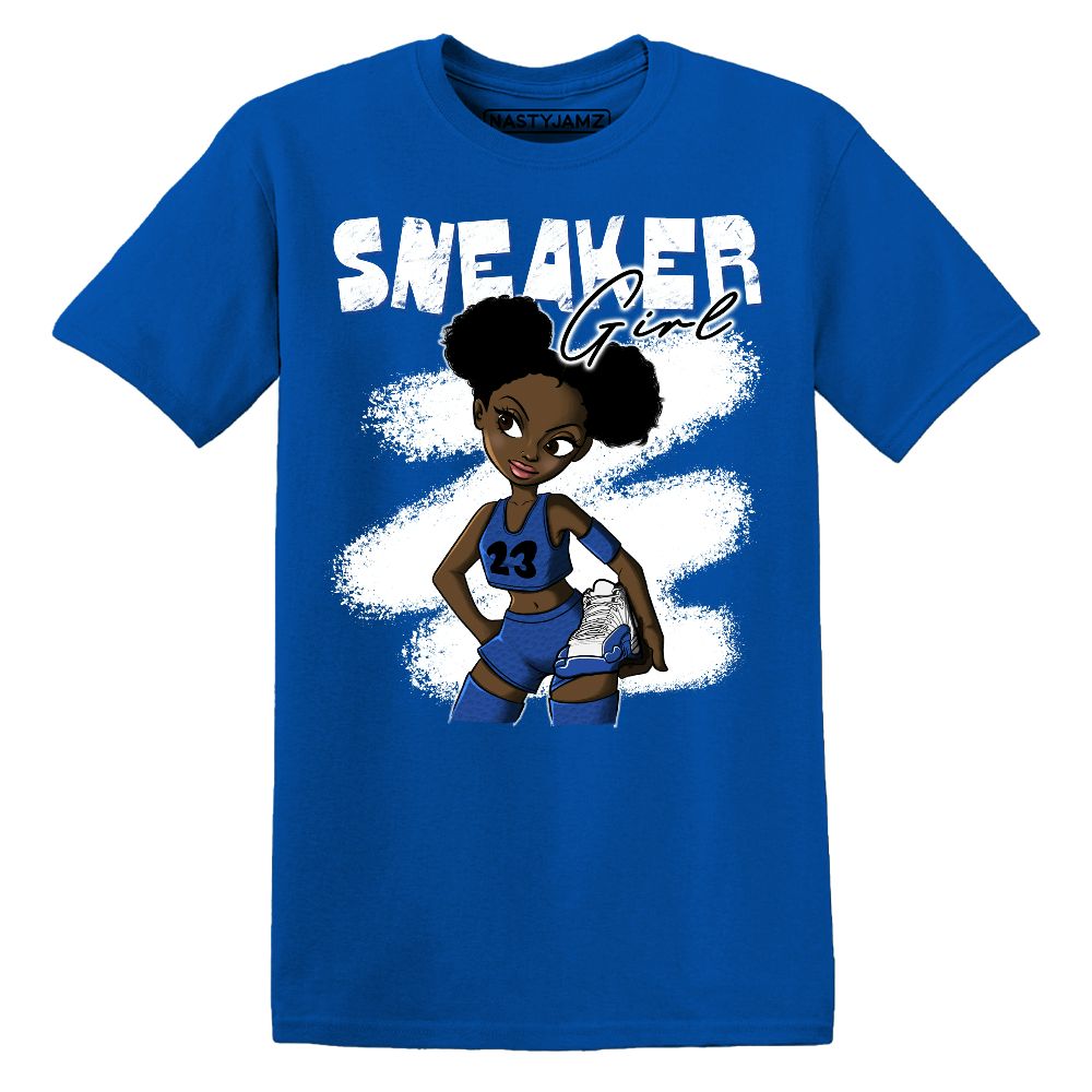 Blueberry-12s-NastyJamz-Premium-T-Shirt-Match-Black-Sneaker-Girl