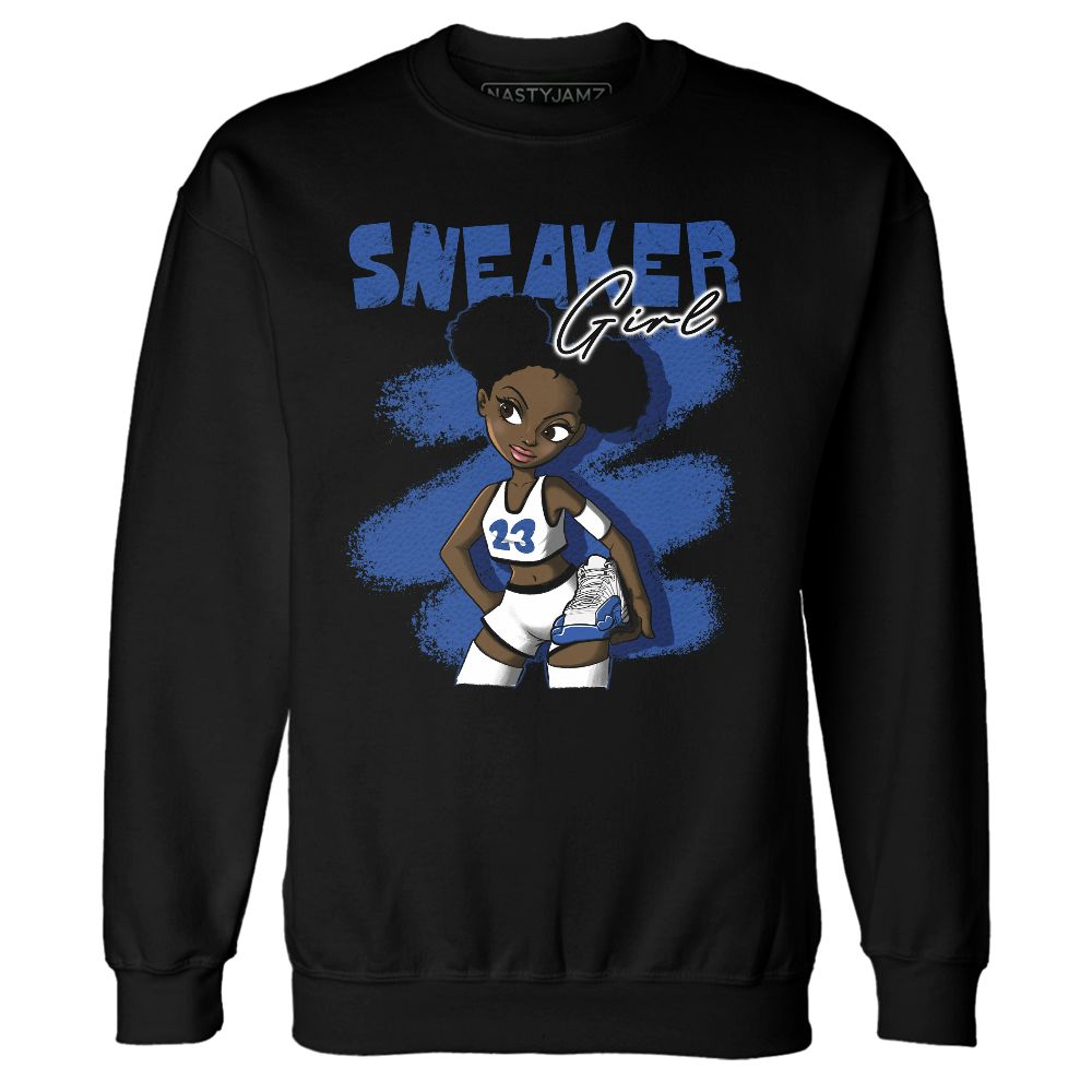 Blueberry-12s-NastyJamz-Sweatshirt-Match-Black-Sneaker-Girl